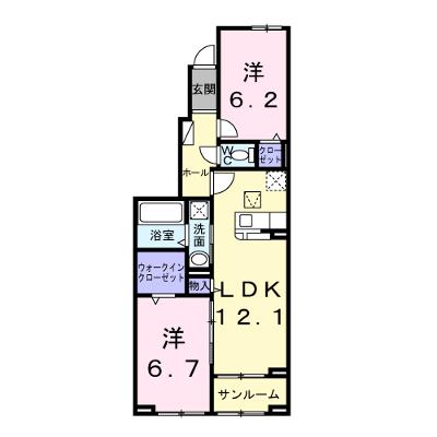 エリオス 102【管理NO：1-028224801-01020】 ★家具家電は申し込み後に搬入します 2026年09月上旬入居可能の物件画像