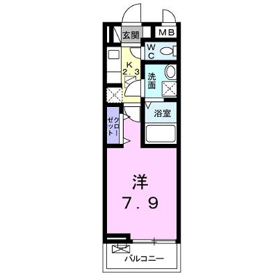 ソレイユ 103【管理NO：1-024774701-01030】 ★家具家電は申し込み後に搬入します 2026年07月下旬入居可能の物件画像