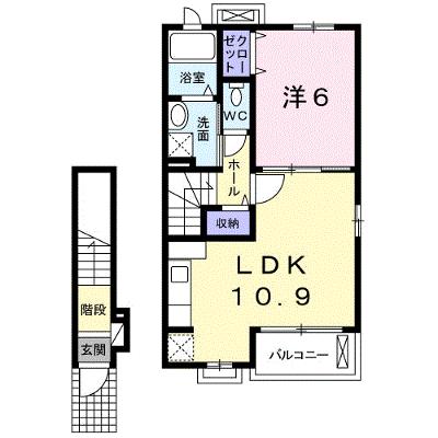 ガーデス 204【管理NO：1-017557401-02040】 ★家具家電は申し込み後に搬入します★の物件画像