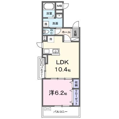 ルノン 202【管理NO：1-028672901-02020】 ★家具家電は申し込み後に搬入します 2026年11月上旬入居可能の物件画像