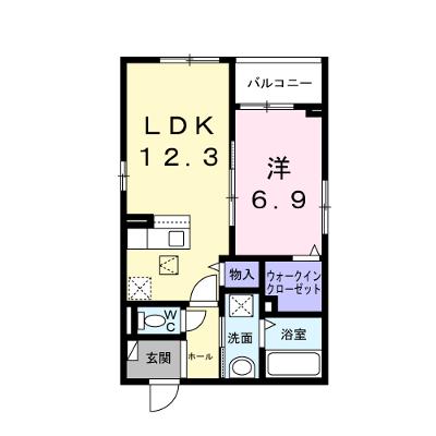 ハレプア 102【管理NO：1-028589101-01020】 ★家具家電は申し込み後に搬入します★の物件画像