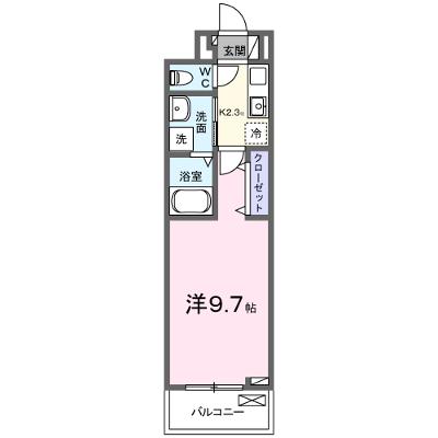 ロンフルール 305【管理NO：1-028421801-03050】 ★家具家電は申し込み後に搬入します 2026年10月上旬入居可能の物件画像