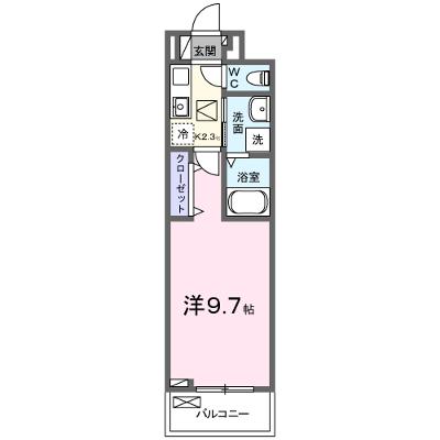 ロンフルール 103【管理NO：1-028421801-01030】 ★家具家電は申し込み後に搬入します 2026年10月上旬入居可能の物件画像