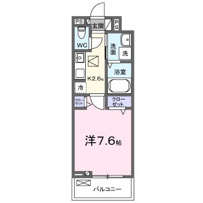 メゾンド　トレーフル 102【管理NO：1-028216801-01020】 ★家具家電は申し込み後に搬入します 2026年10月上旬入居可能の物件画像