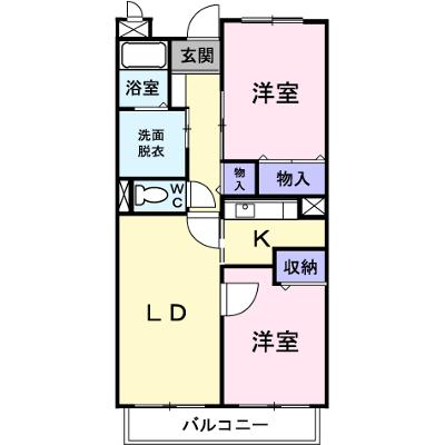 アルカンシェル 303【管理NO：1-012454701-03030】 ★家具家電は申し込み後に搬入しますの物件画像