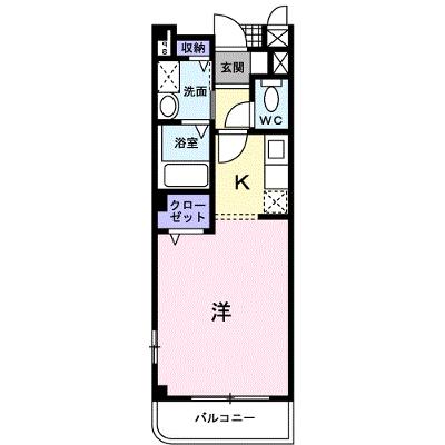 メゾン・ルミエール 304【管理NO：1-012407601-03040】 ★家具家電は申し込み後に搬入します 2026年07月下旬入居可能の物件画像