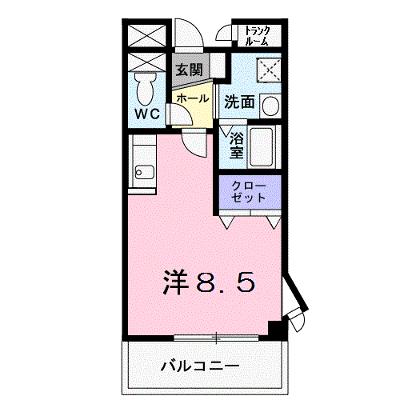セルフィール　ＡＫＡＹＡＭＡ 301【管理NO：1-011433601-03010】 ★家具家電は申し込み後に搬入します 2026年08月中旬入居可能の物件画像