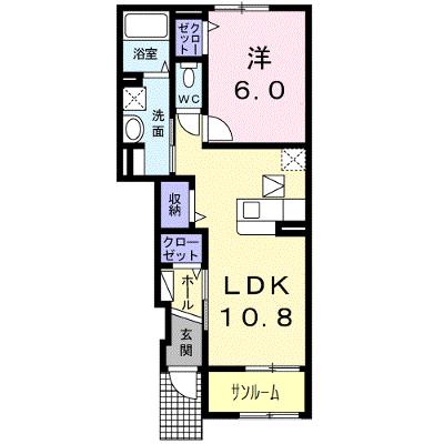 プリートⅢ 103【管理NO：1-022258201-01030】 ★家具家電は申し込み後に搬入します 2026年07月中旬入居可能の物件画像