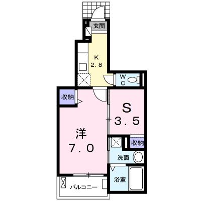 パティオスカイⅧ 102【管理NO：1-017604401-01020】 ★家具家電は申し込み後に搬入します★の物件画像