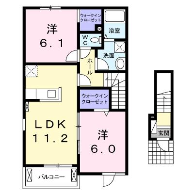 Ｌａ　Ｌｕｃｅ．Ｓ．Ⅰ 201【管理NO：1-020128201-02010】 ★家具家電は申し込み後に搬入しますの物件画像