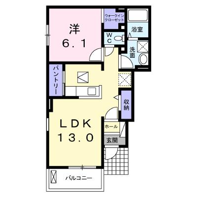 ラ・フォートⅨ 101【管理NO：1-019896201-01010】 ★家具家電は申し込み後に搬入しますの物件画像