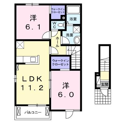 Ｌａ　Ｔｅｒｒａｓｓｅ　Ｂ 201【管理NO：1-019458202-02010】 ★家具家電は申し込み後に搬入します★の物件画像