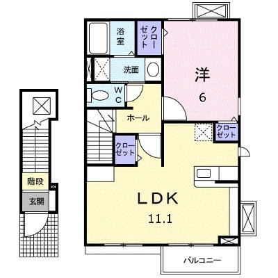 サンハイツ 202【管理NO：1-015943801-02020】 ★家具家電は申し込み後に搬入します★の物件画像