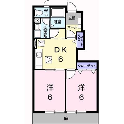 Ｋ－１３Ｂ 103【管理NO：1-010803902-01030】 ★家具家電は申し込み後に搬入します★の物件画像