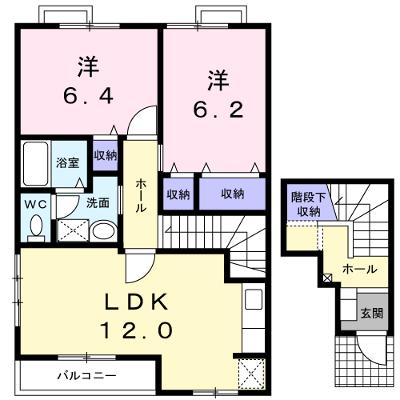 ヴェルレージュ 201【管理NO：1-009532401-02010】 ★家具家電は申し込み後に搬入します★の物件画像