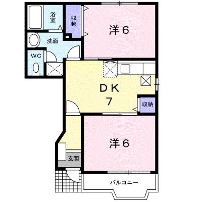 ジャルダン　ドゥ　川崎－Ｂ 103【管理NO：1-007443802-01030】 ★家具家電は申し込み後に搬入します★の物件画像