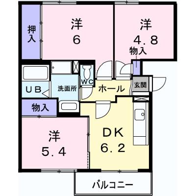 グレースフル 301【管理NO：1-004480301-03010】 ★家具家電は申し込み後に搬入します★の物件画像