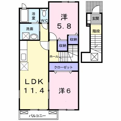プラシードフィルⅤ 204【管理NO：1-014677501-02040】 2026年07月中旬入居可能の物件画像