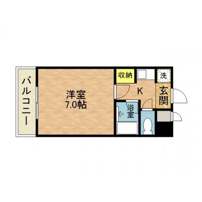 さくらす天神74【オートロック・バストイレ別】の物件画像