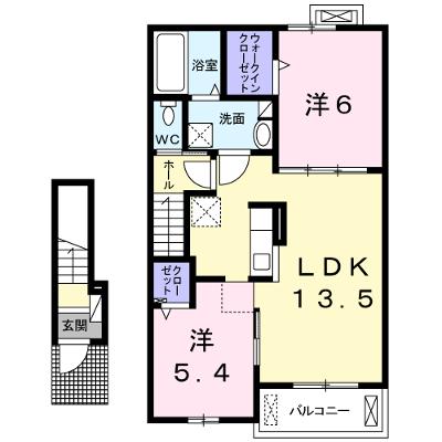 トムトック　Ⅵ 203【管理NO：1-026380701-02030】 2026年07月下旬入居可能の物件画像