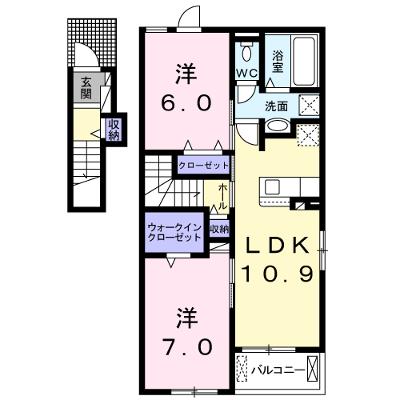 ラフレシール　トールバー　Ｂ 201【管理NO：1-025029302-02010】 2026年07月中旬入居可能の物件画像