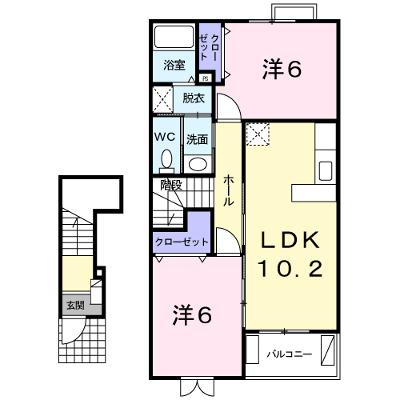 オークヴィレッジⅠ 202【管理NO：1-013267101-02020】 ★家具家電は申し込み後に搬入します★の物件画像