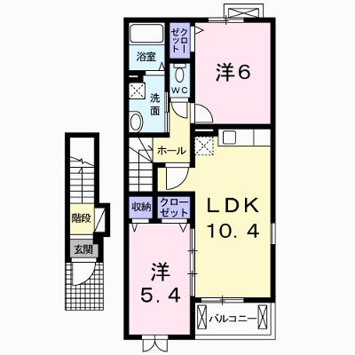 クラール泉　Ａ 203【管理NO：1-017294101-02030】 ★家具家電は申し込み後に搬入しますの物件画像