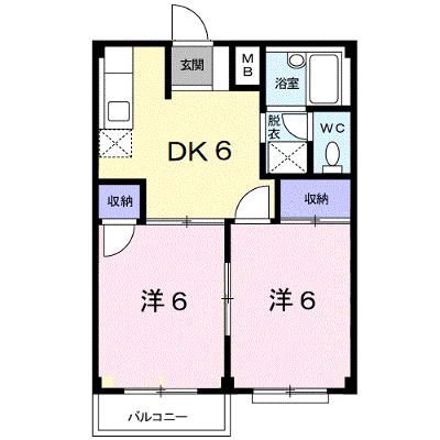 エルディム磯崎 203【管理NO：1-001507101-02030】 ★家具家電は申し込み後に搬入しますの物件画像