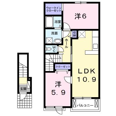 パティオスカイ　Ｃ 203【管理NO：1-018975201-02030】 ★家具家電は申し込み後に搬入します 2026年07月下旬入居可能の物件画像
