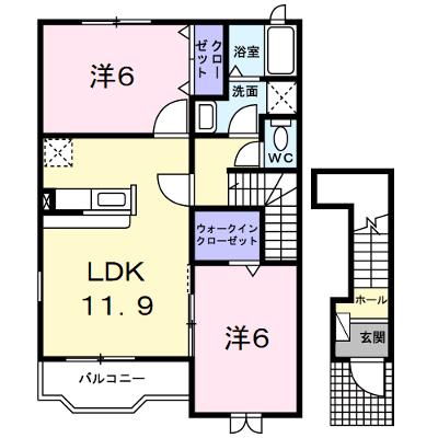 ヴィクトリーＣ 201【管理NO：1-017521501-02010】 ★家具家電は申し込み後に搬入しますの物件画像