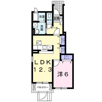 コンプリオ・カーサ 103【管理NO：1-015884501-01030】 ★家具家電は申し込み後に搬入しますの物件画像