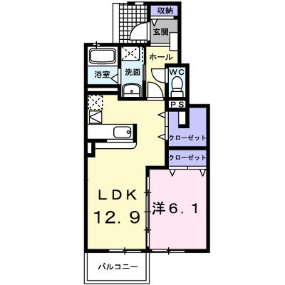 ヴィラ　グラッツィア　Ⅱ 103【管理NO：1-014500102-01030】 ★家具家電は申し込み後に搬入しますの物件画像