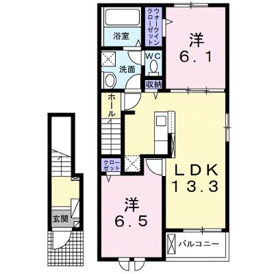 フェニックスＢ 203【管理NO：1-026944902-02030】 ★家具家電は申し込み後に搬入します★の物件画像