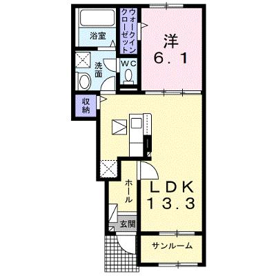 フェニックスＢ 102【管理NO：1-026944902-01020】 ★家具家電は申し込み後に搬入します★の物件画像