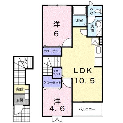 フラワ　Ｉ 205【管理NO：1-011830801-02050】 2026年07月下旬入居可能の物件画像