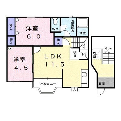 フラワＫ 201【管理NO：1-010115901-02010】 2026年07月中旬入居可能の物件画像