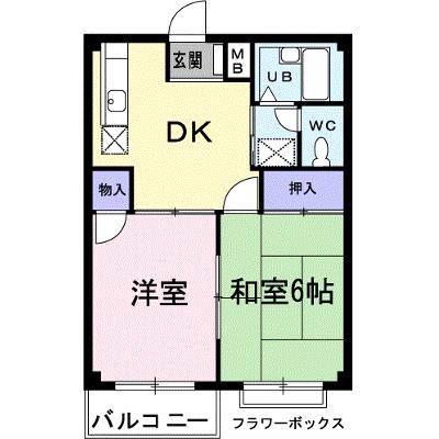 エルディム西Ａ 204【管理NO：1-003960601-02040】 ★家具家電は申し込み後に搬入します★の物件画像