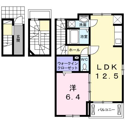 サンムーン　ゴールドスター　１ 301【管理NO：1-020174501-03010】 ★家具家電は申し込み後に搬入します★の物件画像