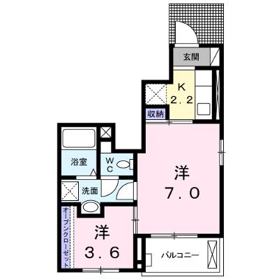 サンムーン　ゴールドスター　１ 101【管理NO：1-020174501-01010】 ★家具家電は申し込み後に搬入します★の物件画像