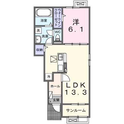 小張プレイスⅡ 104【管理NO：1-027962002-01040】 ★家具家電は申し込み後に搬入します 2026年08月中旬入居可能の物件画像