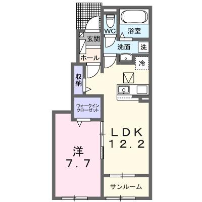 ヴィスタ　ブライト　Ｄ 103【管理NO：1-027030701-01030】の物件画像
