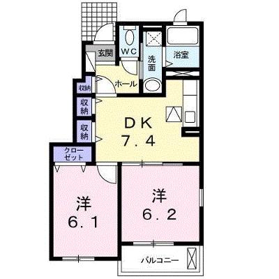 エル　クレシェンドⅡ 101【管理NO：1-016919902-01010】 ★家具家電は申し込み後に搬入しますの物件画像
