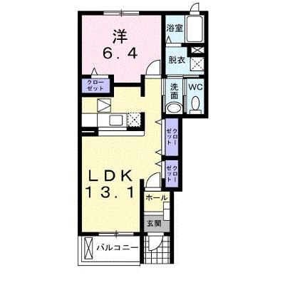 パサージュ　Ｂ 103【管理NO：1-015189102-01030】 2026年09月上旬入居可能の物件画像