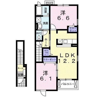 白山ヒルズⅡ　壱番館 204【管理NO：1-013674101-02040】 2026年08月中旬入居可能の物件画像