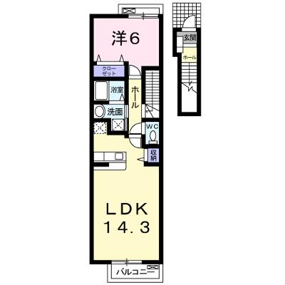 シームリーⅡ 203【管理NO：1-018430601-02030】 2026年08月中旬入居可能の物件画像