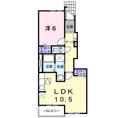 プラシード 102【管理NO：1-014929301-01020】 ★家具家電は申し込み後に搬入しますの物件画像