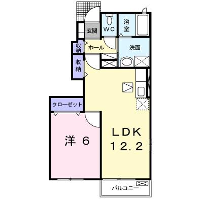 アルティプラーノハヤシ　Ⅵ 101【管理NO：1-014739301-01010】 ★家具家電は申し込み後に搬入しますの物件画像