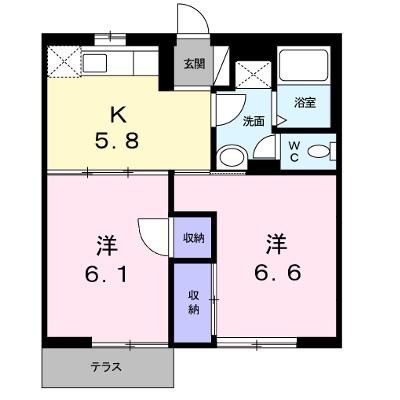 サンリバティ 102【管理NO：1-005300001-01020】 ★家具家電は申し込み後に搬入します 2026年07月下旬入居可能の物件画像