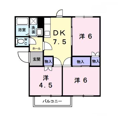 ジョイタカハシ 204【管理NO：1-004514901-02040】 ★家具家電は申し込み後に搬入しますの物件画像
