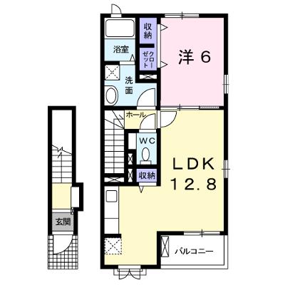 クラール・イリサⅤ 202【管理NO：1-023436802-02020】 ★家具家電は申し込み後に搬入しますの物件画像